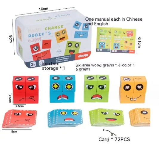 Emoji Cube Family Battle Game